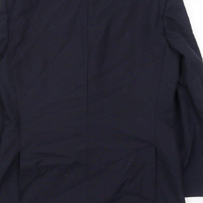 Mens UK Size 38 Debenhams Regular Blue Suit Jacket