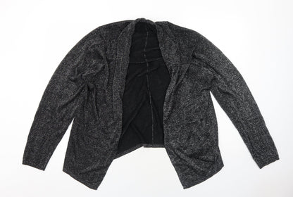 Womens UK Size 18 Cotton Traders Black Cardigan Jumper