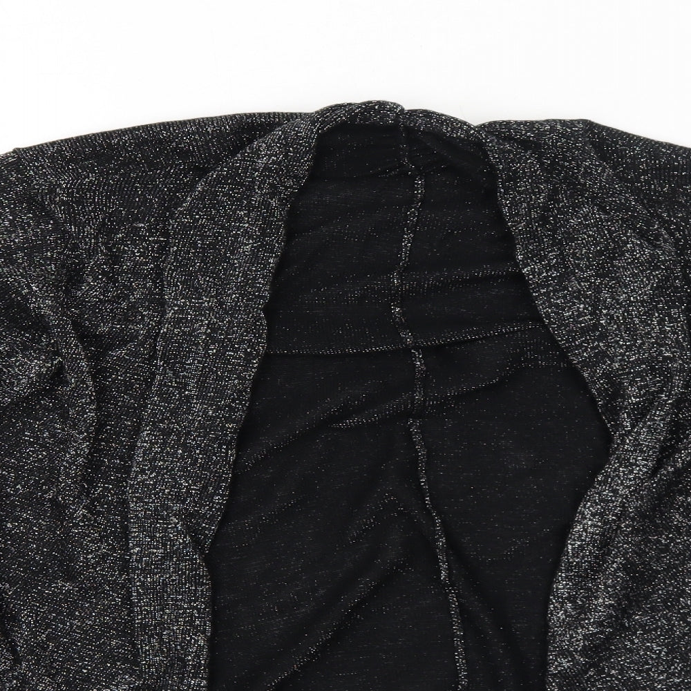 Womens UK Size 18 Cotton Traders Black Cardigan Jumper