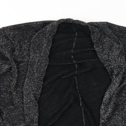 Womens UK Size 18 Cotton Traders Black Cardigan Jumper