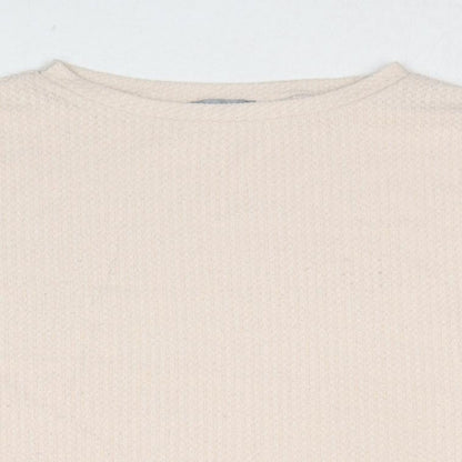Womens UK Size S New Look Beige Pullover Jumper