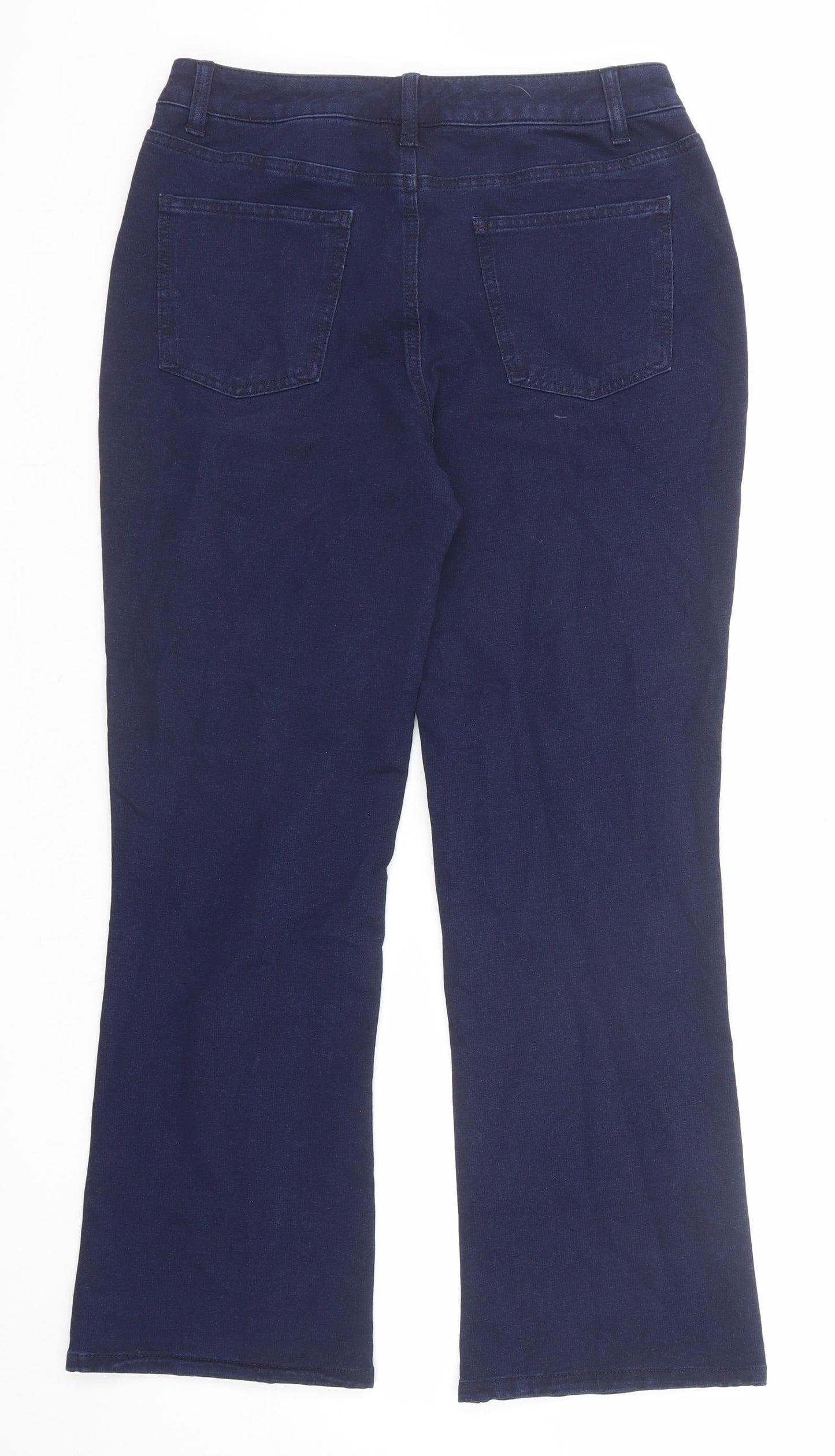 Womens UK Size XS Dream Jeans Regular Fit Bootcut Blue Jeans