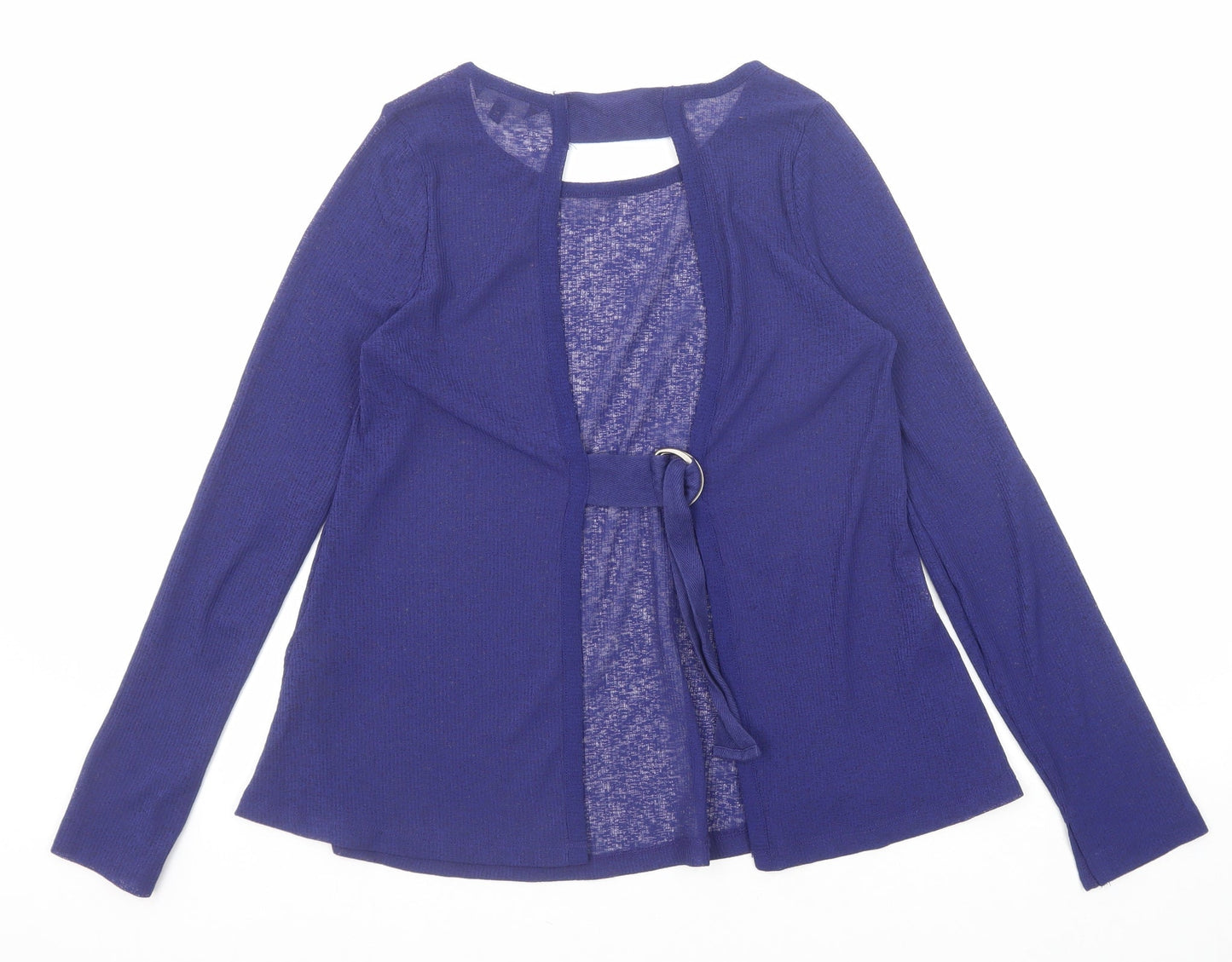 Womens UK Size 6 NEXT Blue Basic Blouse
