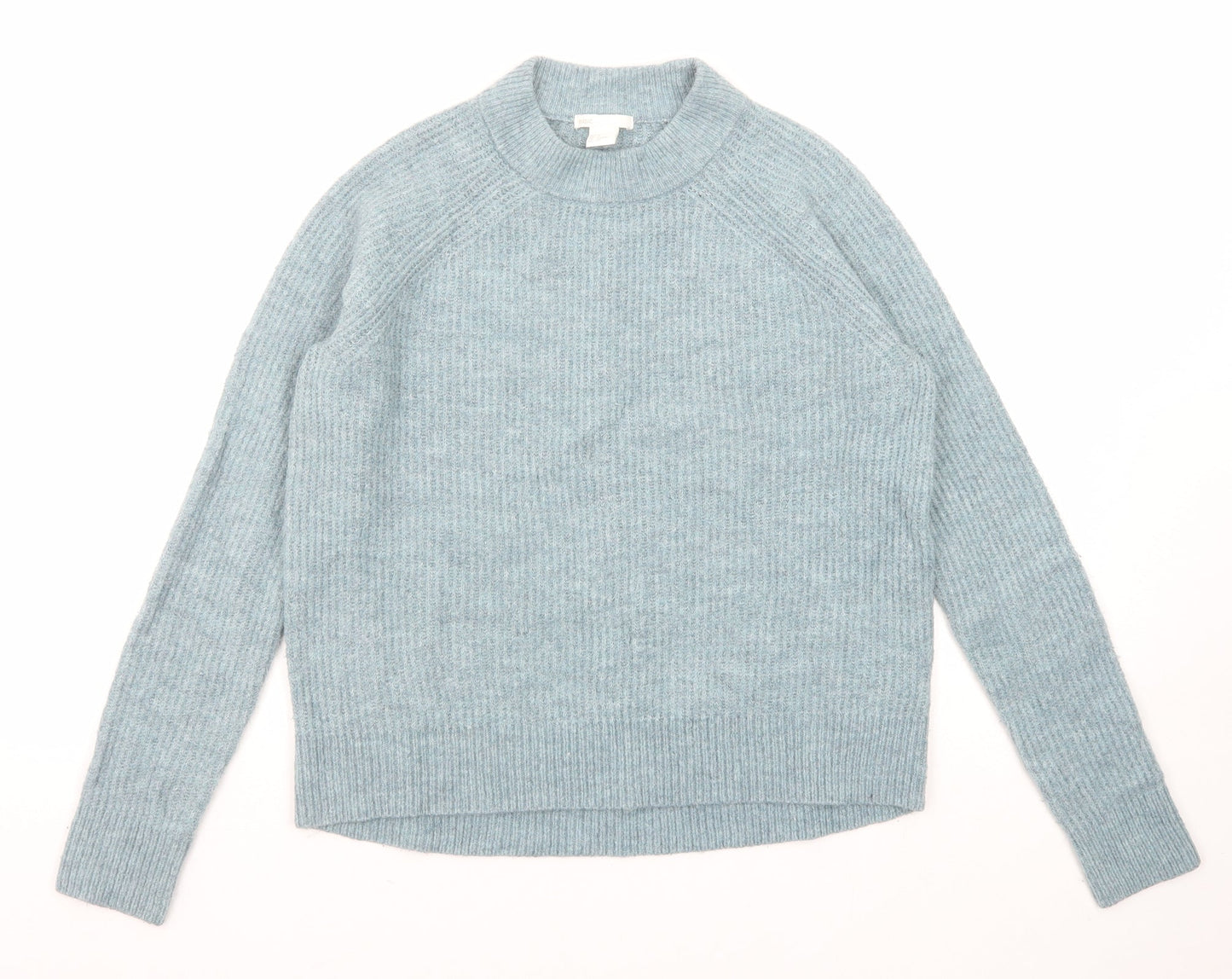 Womens UK Size S H&M Blue Pullover Jumper