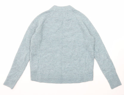 Womens UK Size S H&M Blue Pullover Jumper