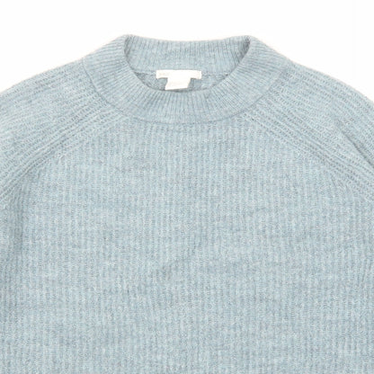 Womens UK Size S H&M Blue Pullover Jumper