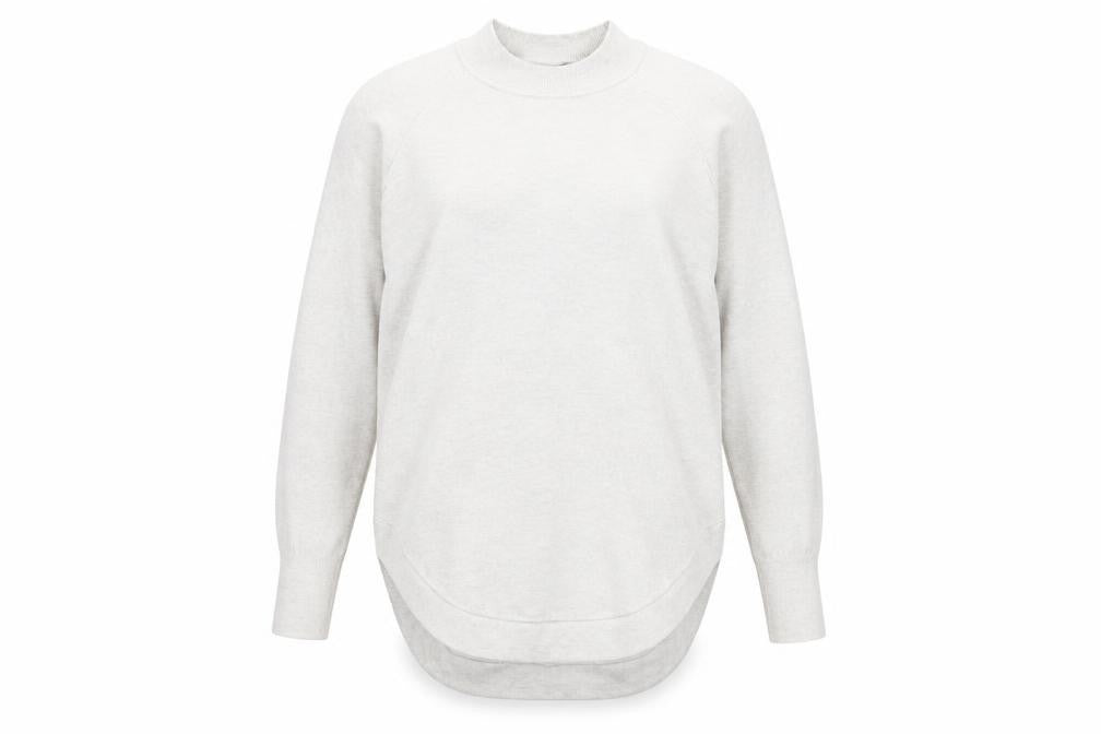 Womens UK Size S Oasis Grey Pullover Jumper