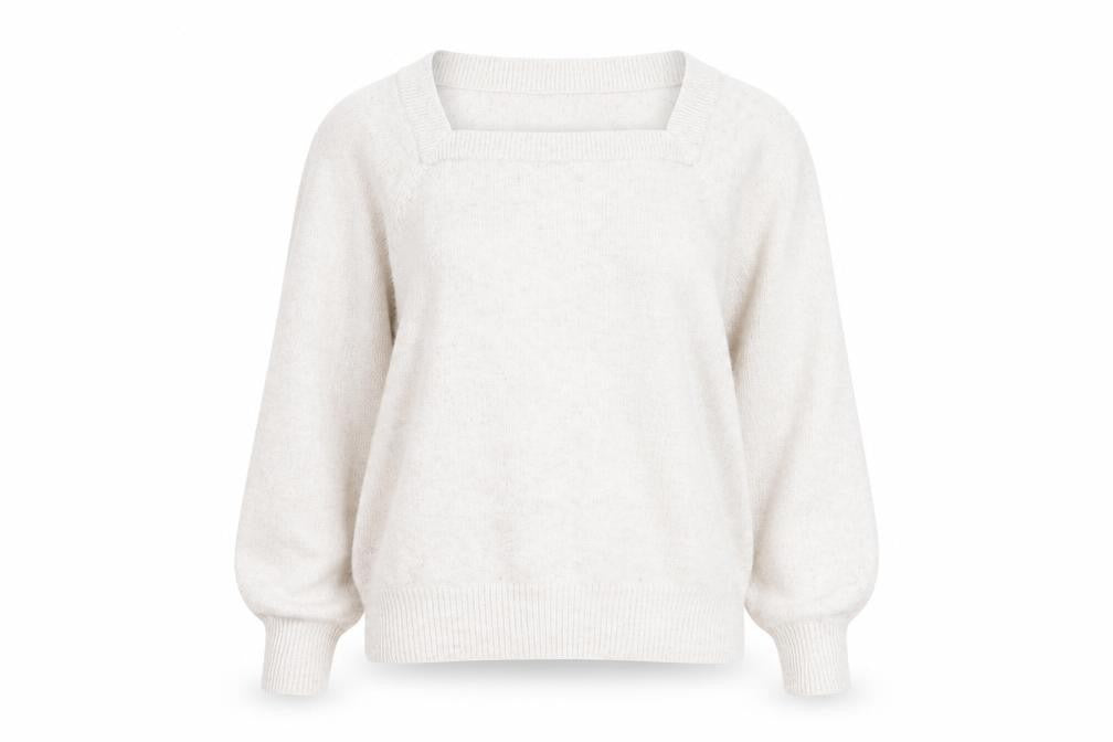 Womens UK Size M Marks and Spencer Ivory Pullover Jumper