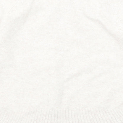 Womens UK Size M Marks and Spencer Ivory Pullover Jumper