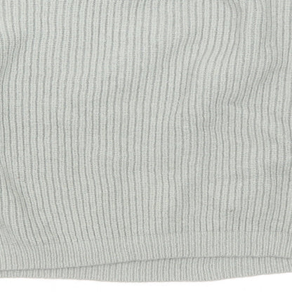 Dreamers Womens Green Round Neck Viscose Pullover Jumper Size L