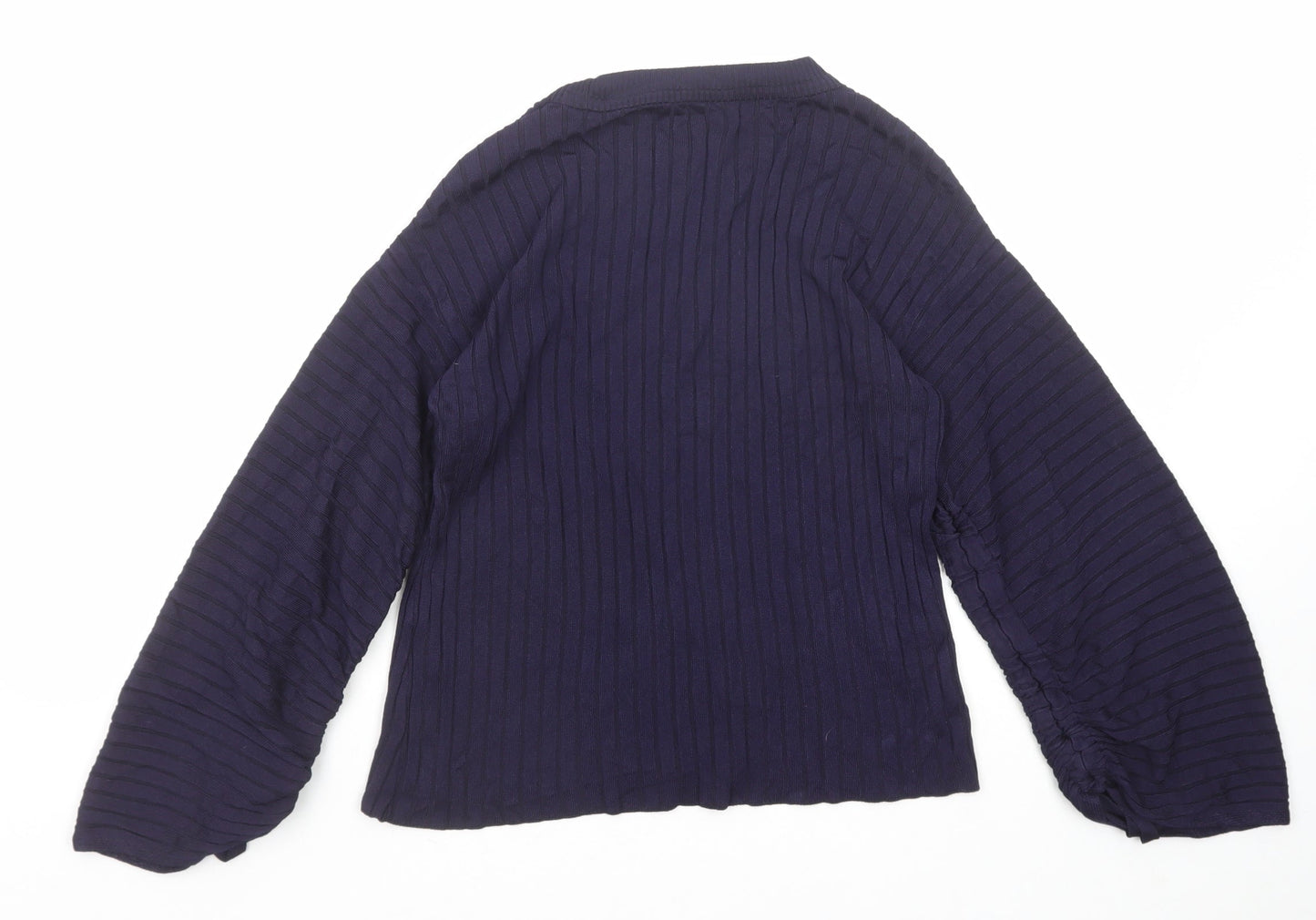 Womens UK Size 10 Topshop Blue Pullover Jumper