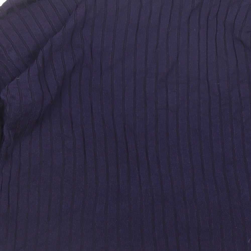 Womens UK Size 10 Topshop Blue Pullover Jumper
