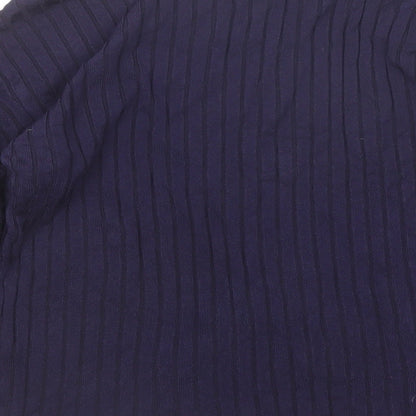 Womens UK Size 10 Topshop Blue Pullover Jumper