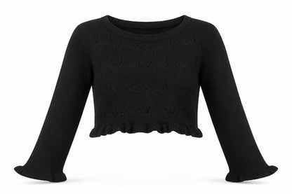 Womens UK Size M Boohoo Black Pullover Jumper
