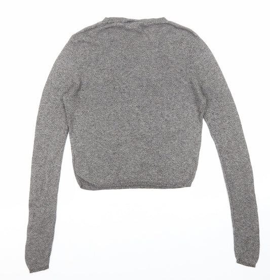 Womens UK Size L Divided by H&M Black Pullover Jumper