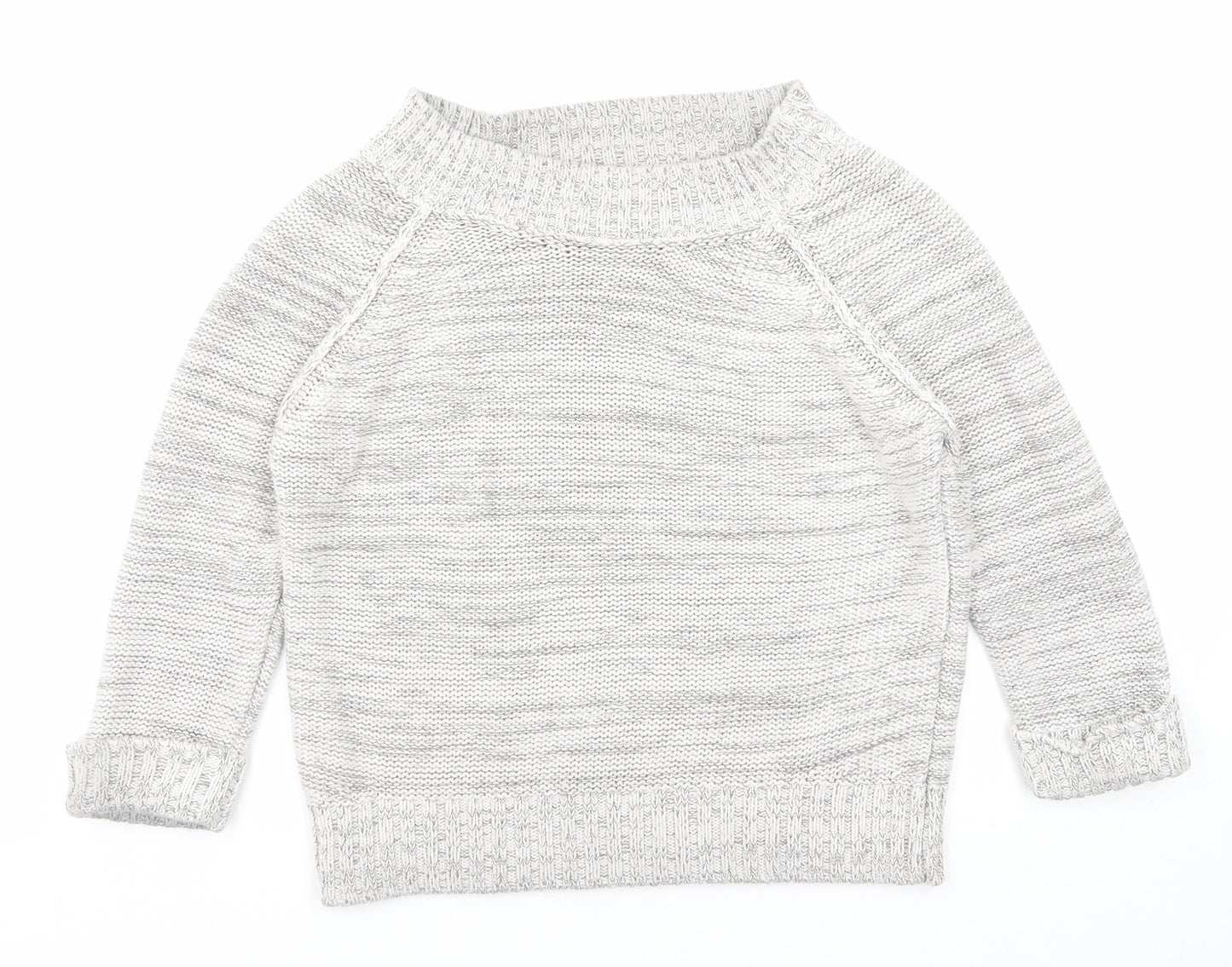 Womens UK Size 10 Debenhams Grey Pullover Jumper