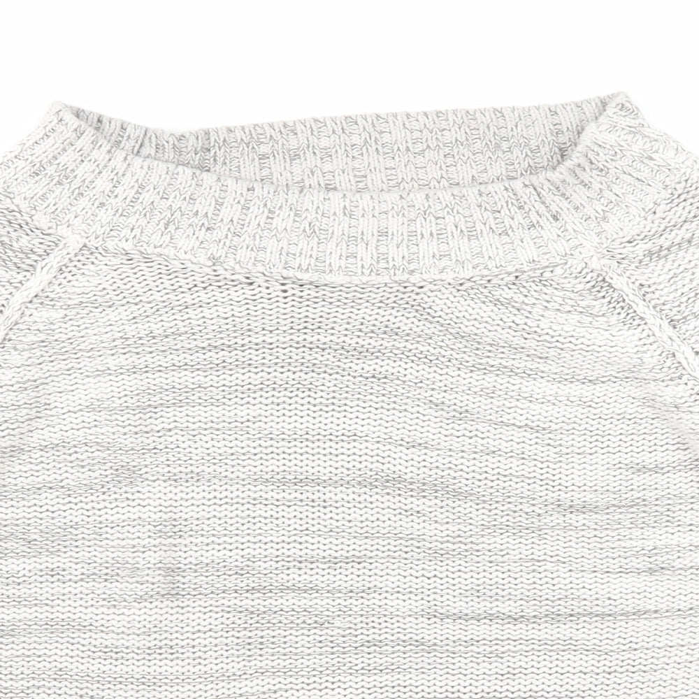 Womens UK Size 10 Debenhams Grey Pullover Jumper