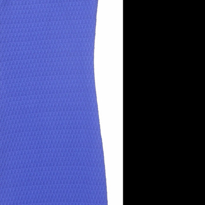 Miss Selfridge Womens Blue Geometric Polyester Bodycon Size 4 Round Neck Pullover