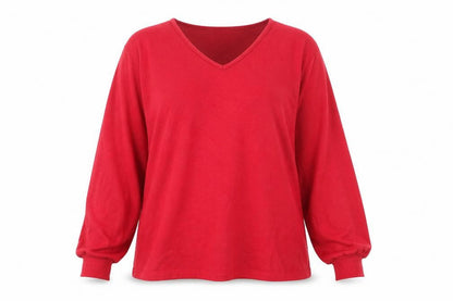 Womens UK Size 10 Marks and Spencer Red Pullover Jumper