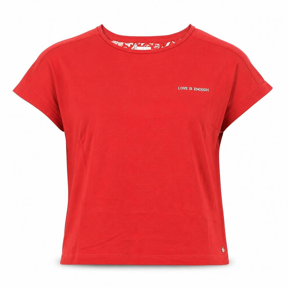 Womens UK Size S NEXT Red Basic T-Shirt
