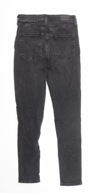 BDG Womens Black Cotton Skinny Jeans Size 26 in L30 in Regular Zip