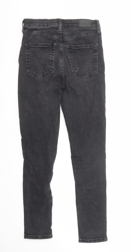 BDG Womens Black Cotton Skinny Jeans Size 26 in L30 in Regular Zip
