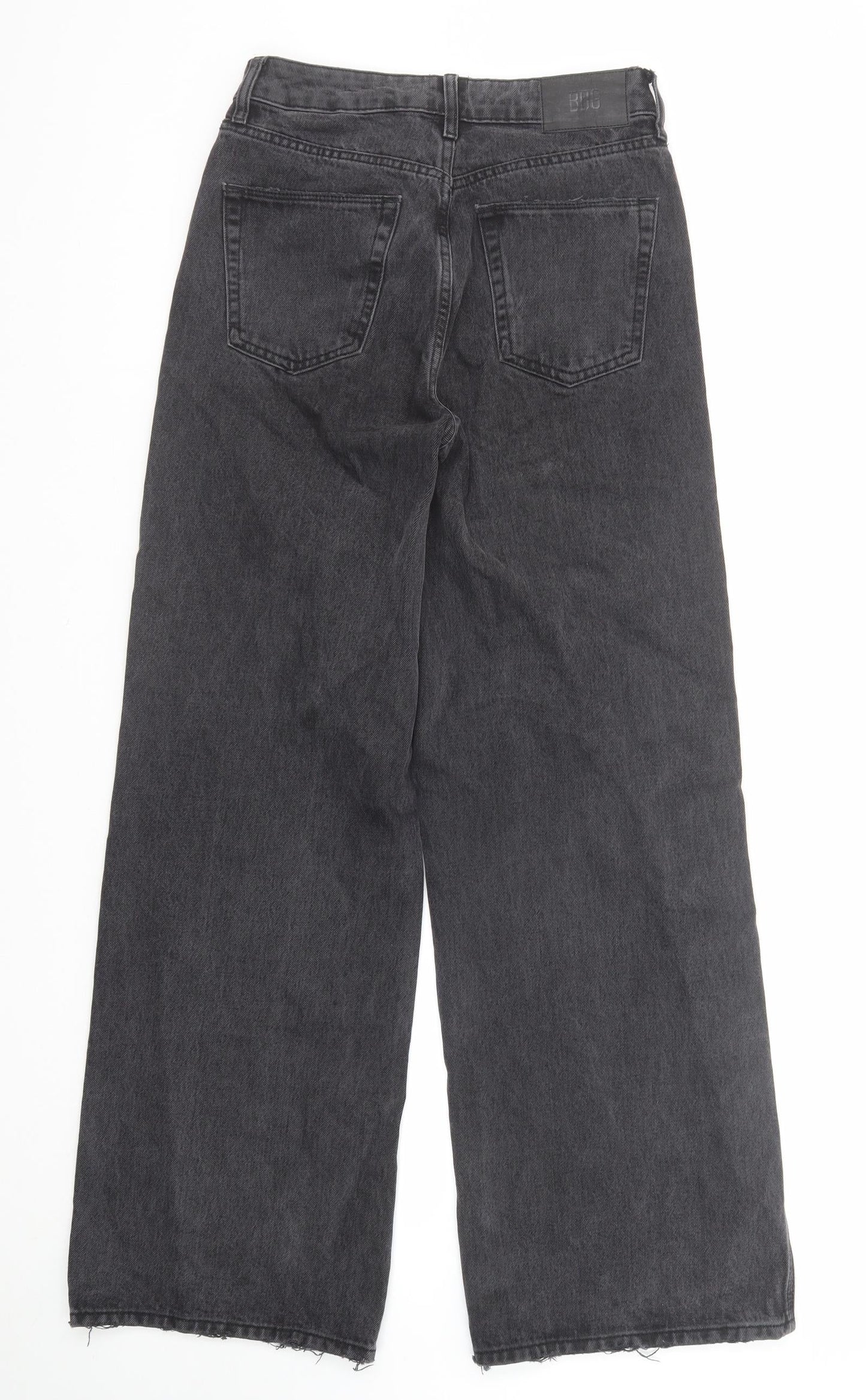 BDG Womens Grey Cotton Straight Jeans Size 26 in L32 in Regular Zip