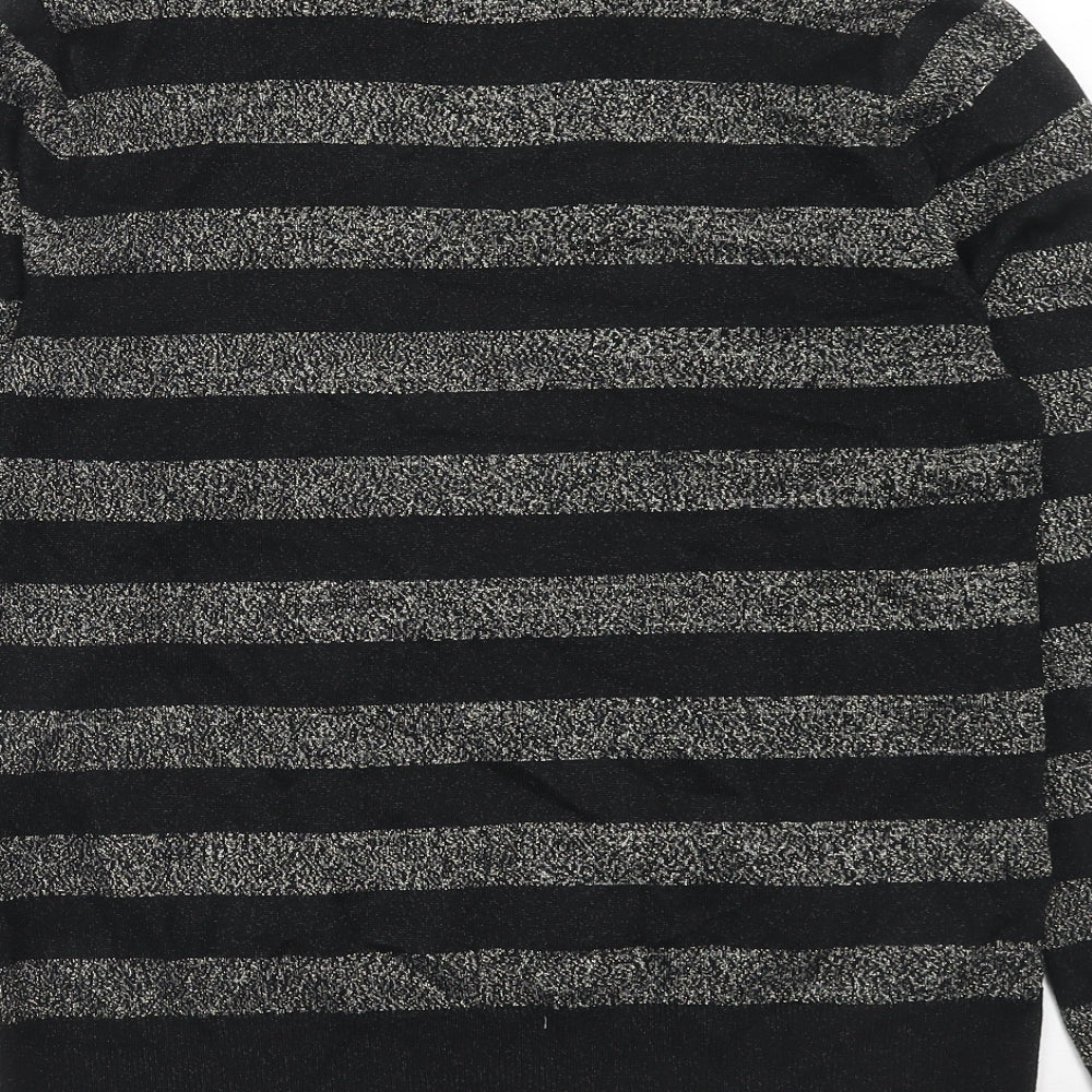Womens UK Size M Marks and Spencer Black Pullover Jumper
