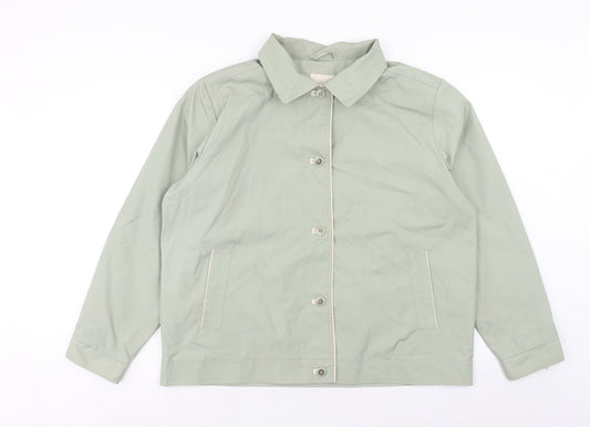 Womens UK Size 12 EWM Green Jacket