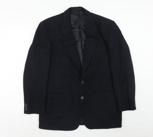 Mens UK Size 40 NEXT Regular Black Suit Jacket