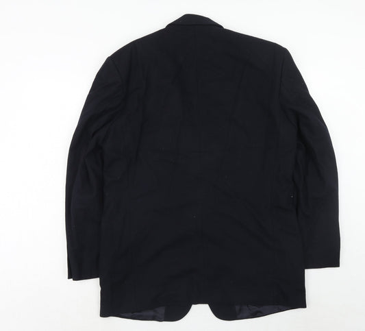 Mens UK Size 40 NEXT Regular Black Suit Jacket