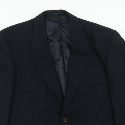 Mens UK Size 40 NEXT Regular Black Suit Jacket