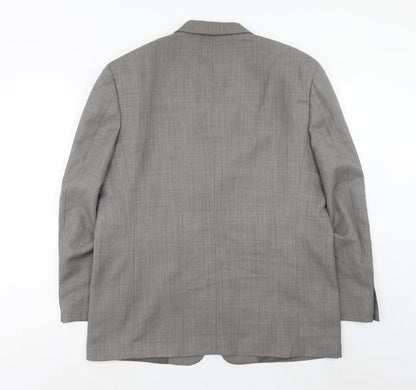 Mens UK Size 44 Zantos Regular Grey Suit Jacket