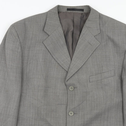 Mens UK Size 44 Zantos Regular Grey Suit Jacket