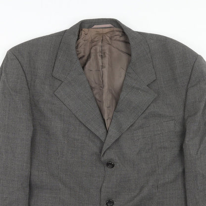Mens UK Size 44 Burton Regular Grey Suit Jacket