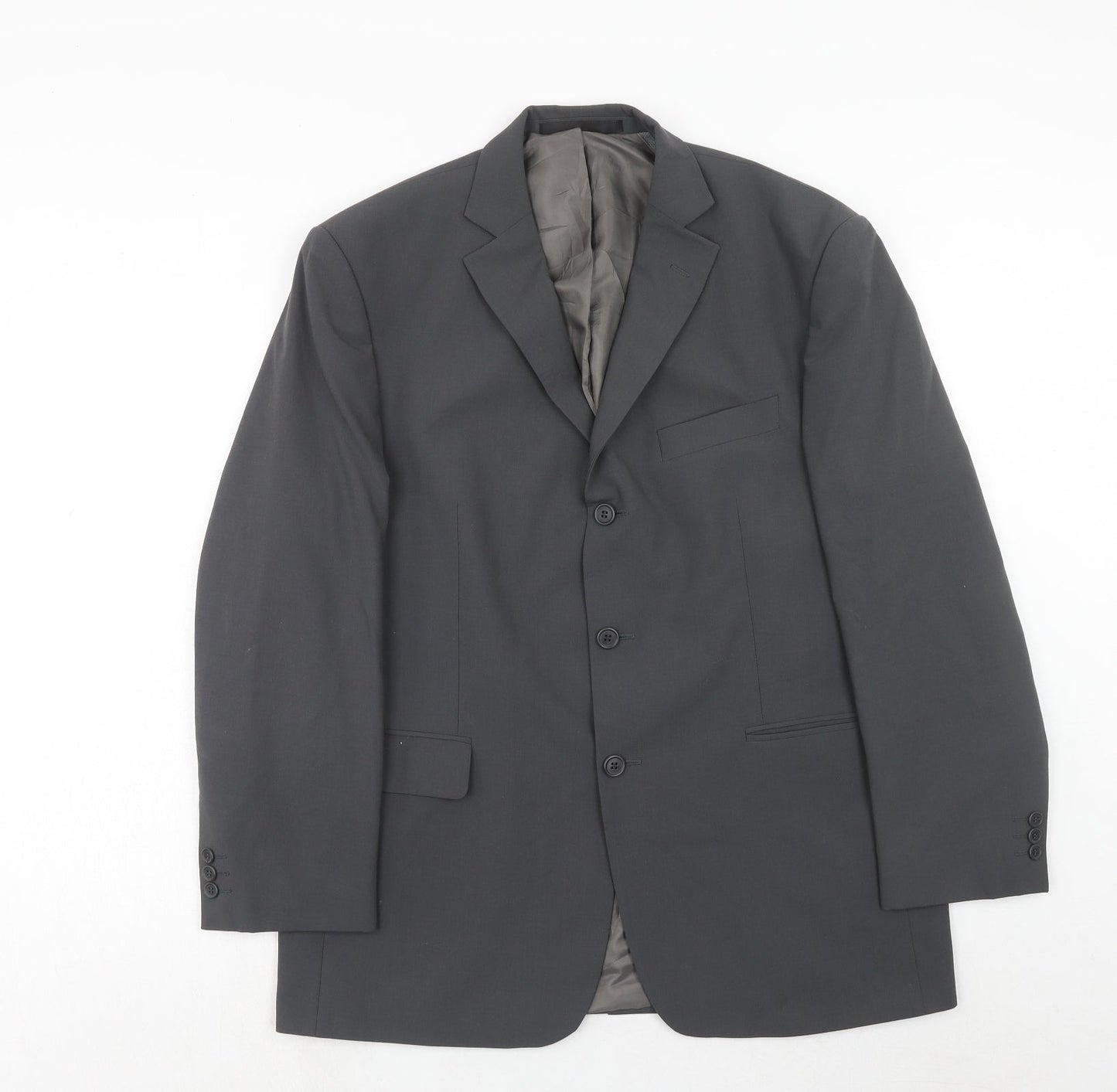 Mens UK Size 42 Marks and Spencer Regular Grey Suit Jacket
