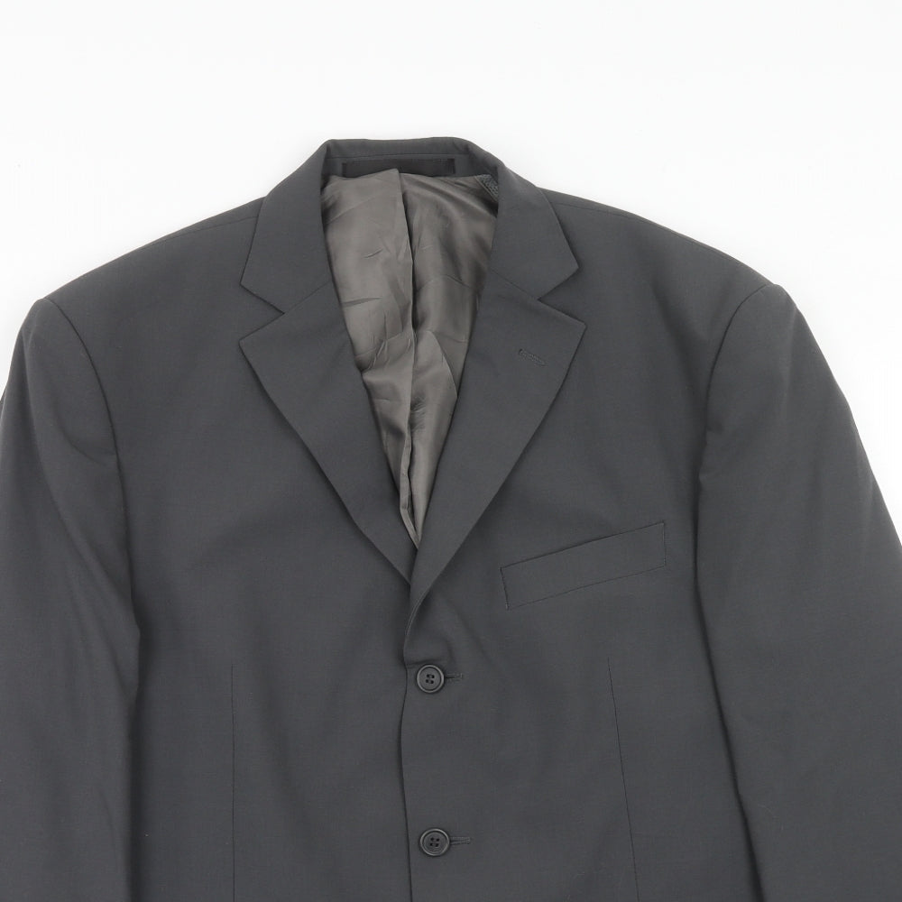 Mens UK Size 42 Marks and Spencer Regular Grey Suit Jacket