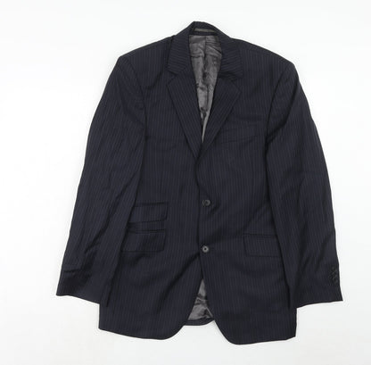 Mens UK Size 38 John Lewis Regular Blue Suit Jacket