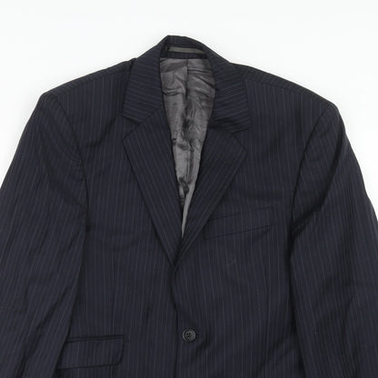 Mens UK Size 38 John Lewis Regular Blue Suit Jacket