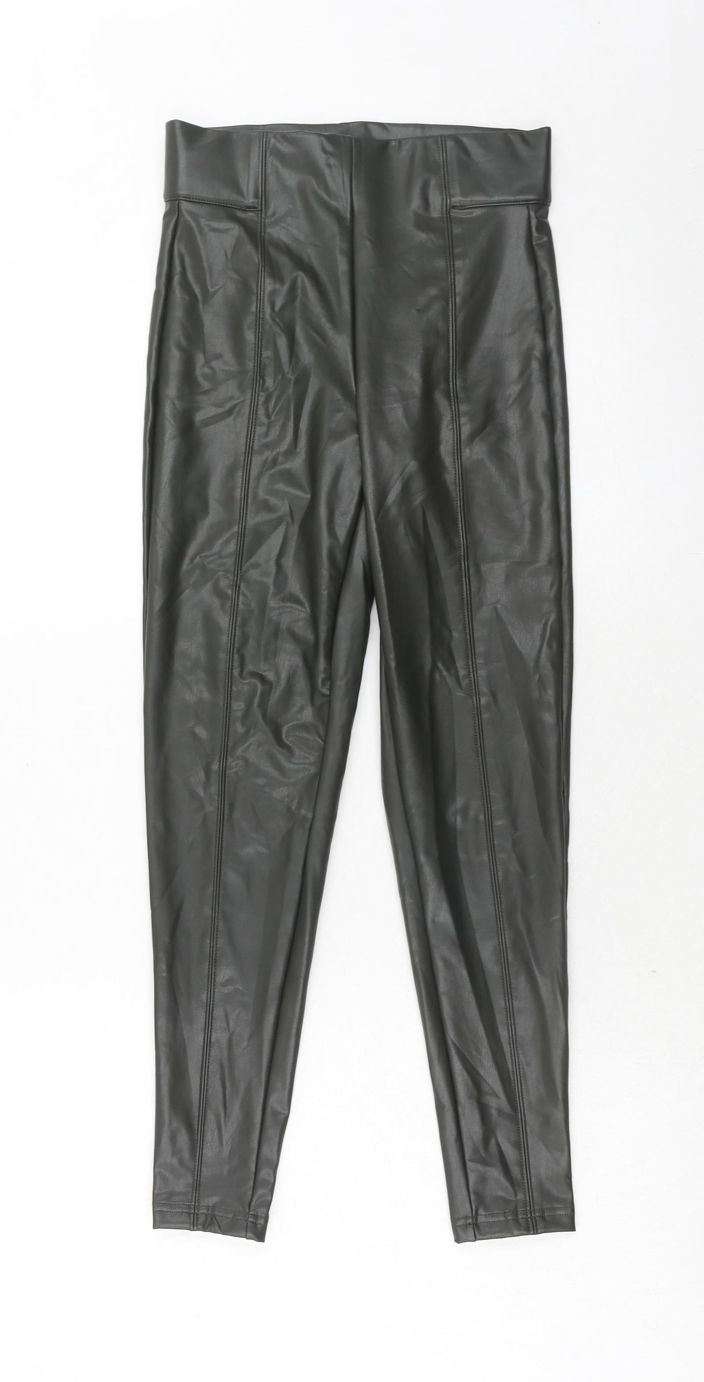 Womens UK Size 6 Marks and Spencer Regular Fit  Grey Trousers