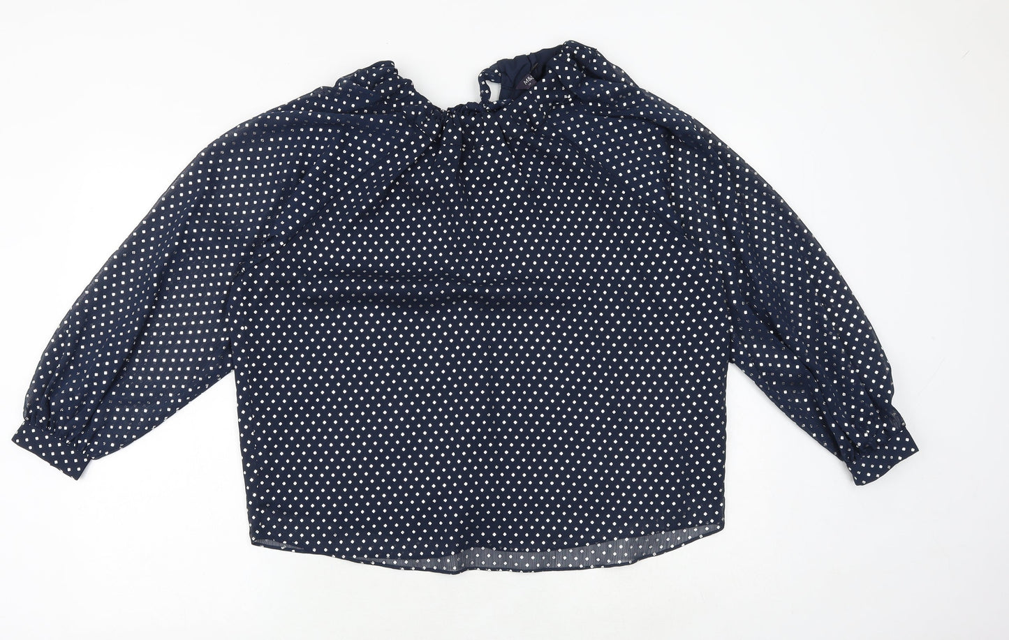 Womens UK Size 10 Marks and Spencer Black Basic Blouse