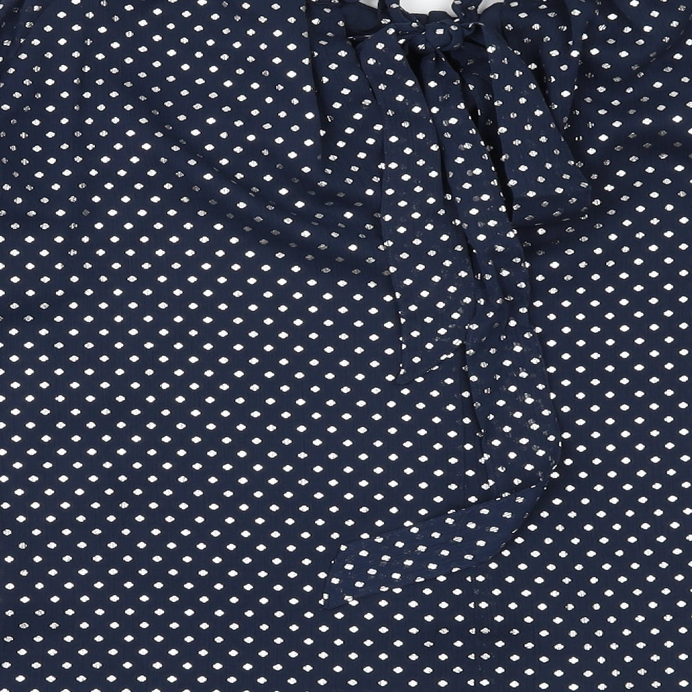 Womens UK Size 10 Marks and Spencer Black Basic Blouse
