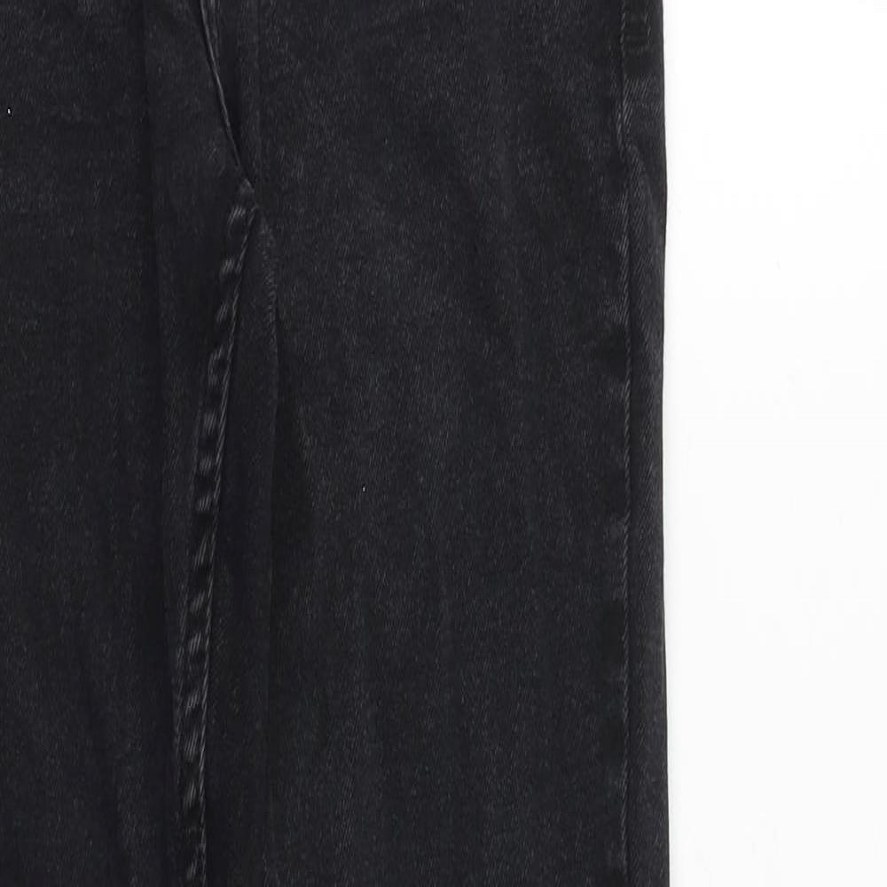 Mens UK Size 28 in NL Denim Slim Fit Skinny Black Jeans