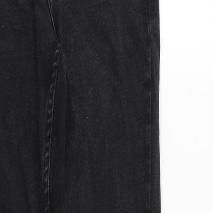 Mens UK Size 28 in NL Denim Slim Fit Skinny Black Jeans