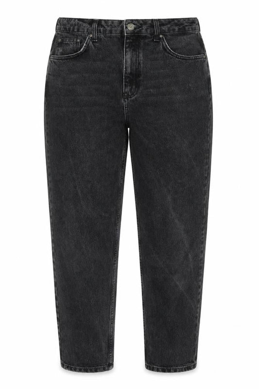 Womens UK Size 30 in Topshop Regular Fit Tapered Black Jeans