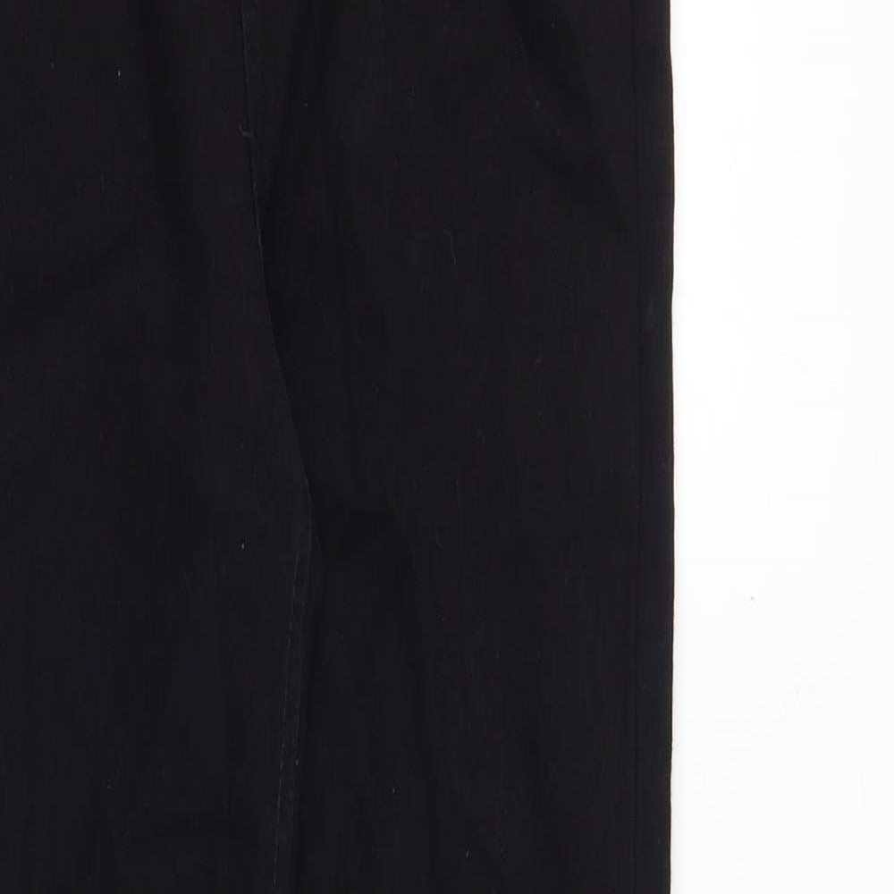 I SAW IT FIRST Womens Black Cotton Skinny Jeans Size 6 Regular Zip