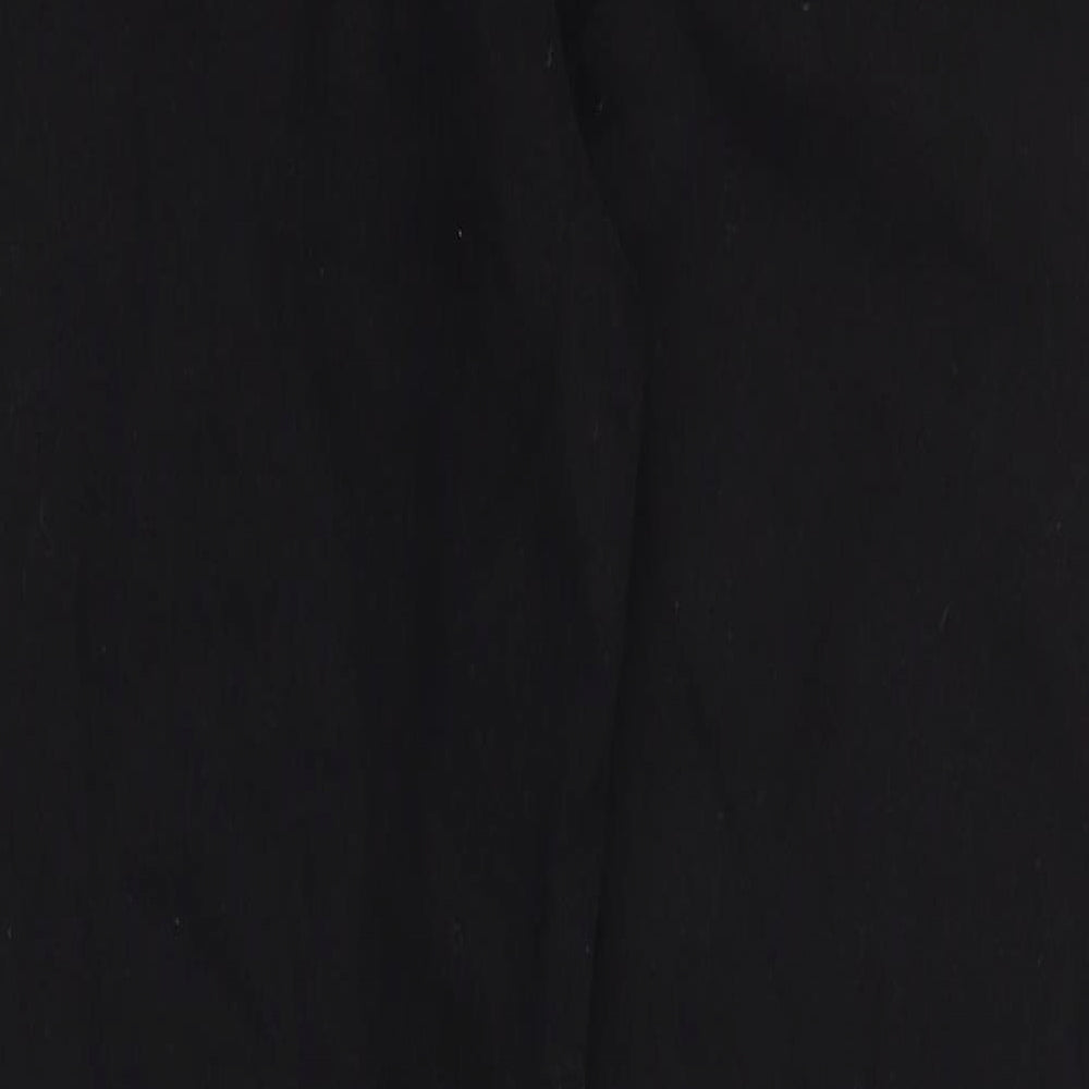 I SAW IT FIRST Womens Black Cotton Skinny Jeans Size 6 Regular Zip