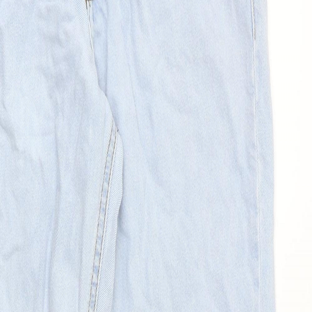 ASOS Womens Blue Cotton Skinny Jeans Size 31 in Regular Zip