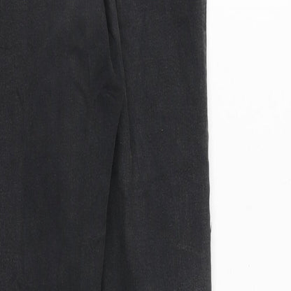 Topshop Womens Grey Cotton Skinny Jeans Size 26 in Regular Zip