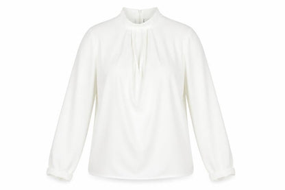 Womens UK Size 12 Topshop White Basic Blouse